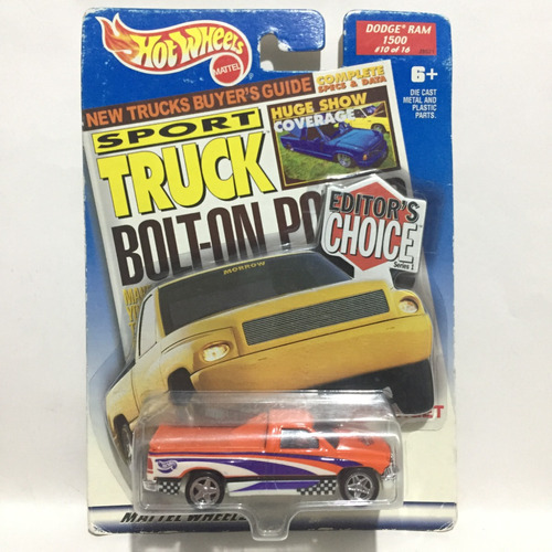 Hot Wheels 2000 Editor´s Choice Dodge Ram 1500 Cerrado