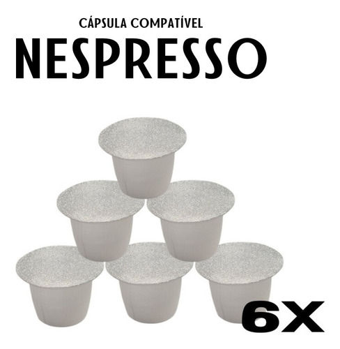 6 Unid Capsula Limpeza Descalcificante Cafeteira Nespresso