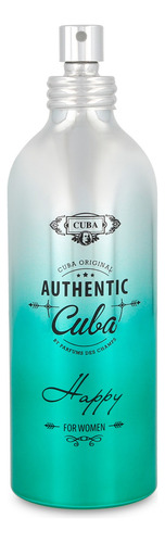 Authentic Cuba Happy For Women 100 Ml Edp Original