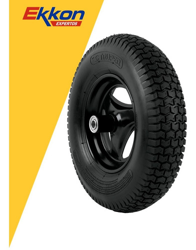 Imagen 5 de 10 de Carretilla Construccion Reforzada Truper 580kgs 65ls 11740