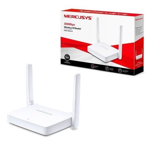 Imagem 1 de 5 de Roteador Mercusys Mw301r 300mbps 2 Antenas