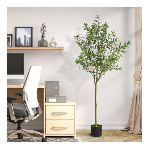 Faux Olive Tree 6ft, Olivos De Interior Artificial, Grandes