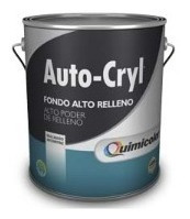 Fondo Alto Relleno Auto-cryl Blanco Quimicolor - Galón 
