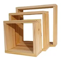 Comprar Cubos Repisas De Madera Organizador\u002F3\u002F Por Encargo 