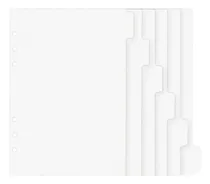 Comprar Carpeta De 6 Hojas, Carpeta De Hojas Sueltas, Divisores A7