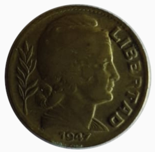 Moneda Argentina 1947 5 Centavos