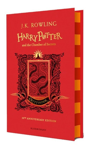 Harry Potter & The Chamber Of Secrets Gryffindor - Tapa Dura