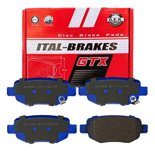 Discos Freno Con Pastillas Traseras Para Lifan X60 2012 2019