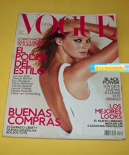Carmen Kass for Vogue Espana