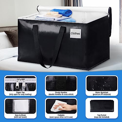 Bolsas De Mudanza Resistentes Con Cremalleras Y Asas Ahorr