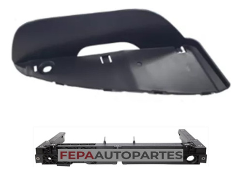 Spoiler Paragolpes Delantero Vw Amarok 17 / 19 Lateral