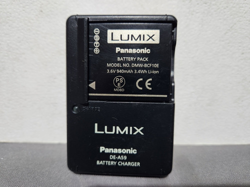 Lumix Panasonic Cargador De Batería De-a59.