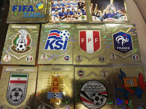 Imagen 8 de 8 de Album Panini Rusia 2018 Figuritas, Figuras Sueltas