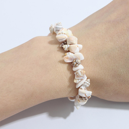 Brazalete De Conchas Marinas Brazalete De Concha Pulsera De