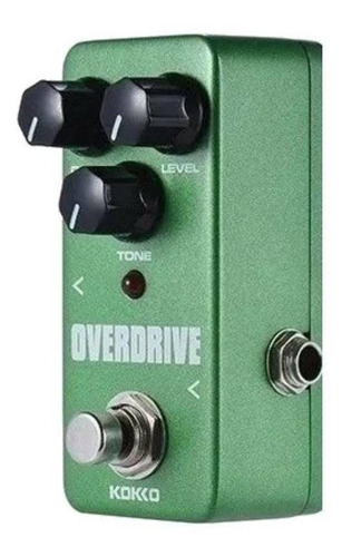 Pedal de efecto Kokko Mini Overdrive FOD3 verde