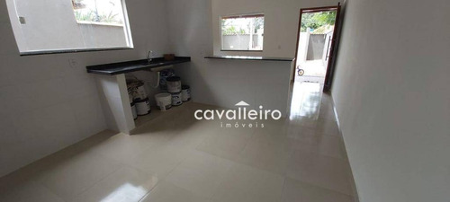 Casa Com 2 Dormitórios À Venda, 80 M² - Centro - Maricá/rj - Ca4652