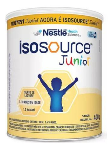 Nutren Para Crianças Junior Infantil 400g - Lata Com Tampa