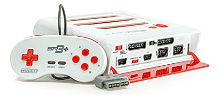 Sistema De Consola 3 En 1 Retro-bit Super Retro Trio Hd Plus