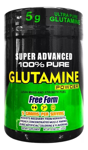 Glutamina 300gr X 60s 5g Bcaa´s