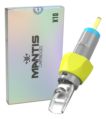 Cartucho Para Tatuar Profesional M1 10pz Mantis Calibre de las agujas 1215