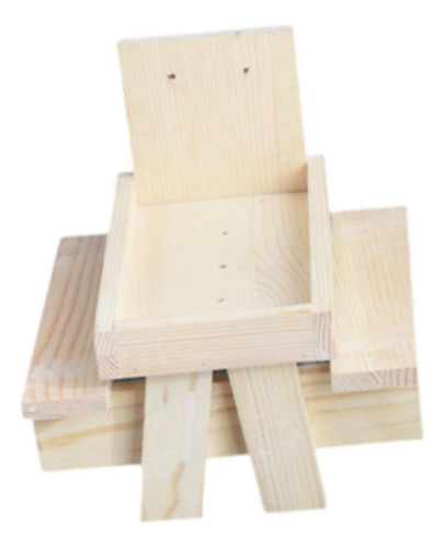 Comedero Para Ardillas, Mesa Colgante Para Pájaros, Madera