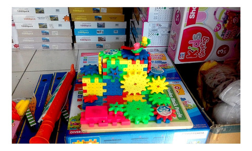 Juego Didactico De Engranajes - Creatividad