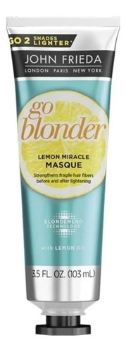 Máscara John Frieda Sheer Blonde Go Blonder Lemon Miracle