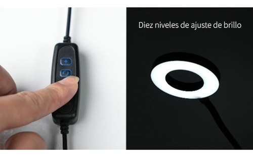 Lámpara Led Protección Ocular Dormitorio Estudio Luz Relleno