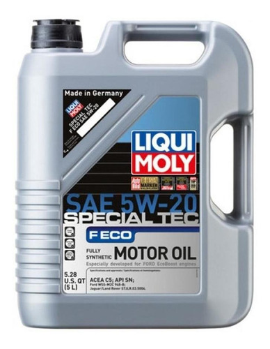 Imagen 1 de 3 de Liqui Moly Special Tec Aceite Sintetico 5w20 Ford Ecoboost