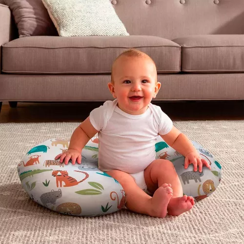 Boppy Cojin De Lactancia Neutral Jungle