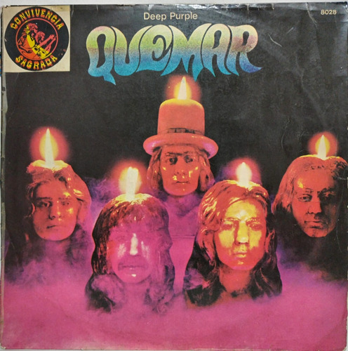 Deep Purple  Quemar Lp 1974 Argentina La Cueva Musical