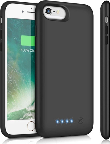 Imagen 1 de 4 de Power Case Funda Bateria @ iPhone 6, 7, 8, Se, 6s Battery