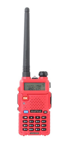 Baofeng Uv-5r Rojo 136-174 / 400-480mhz Dual Banda Uhf / Vhf