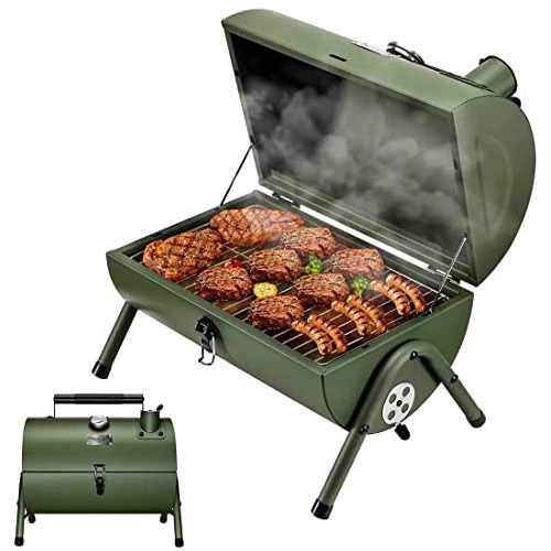 Adjustable   Charcoal Grill Multifunctional Metal Small...