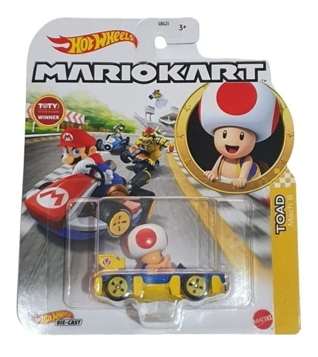 Mario Kart Hot Wheels Toad Mach 8