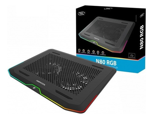 Cooler Gamer Para Notebook Deepcool N80 Rgb - Gaming