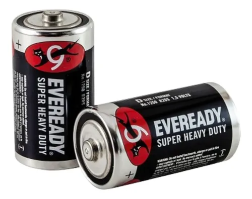 Pila Eveready Tipo D X12 Und Grande