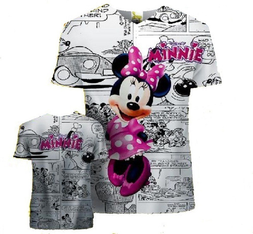 Camisetas Sublimadas Linea Minnie