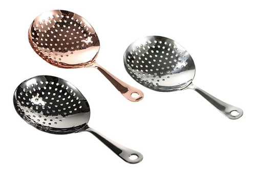 Imagen 7 de 7 de Colador Julep Para Coctelería En Colores Negro Oro Cobre
