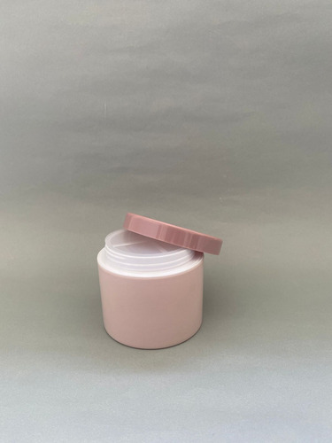 Pote Doble Fondo P/crema X 100cc Cosmetica Lila- 10 Unidades