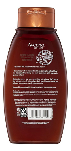 Aveeno Almond Oil Blend Conditioner Deep Hydration 354 Ml