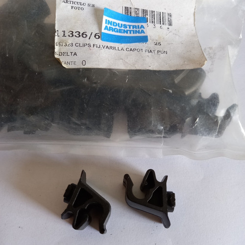 Grapa Negra Sujeta Varillia Superior Fiat Punto 7739088