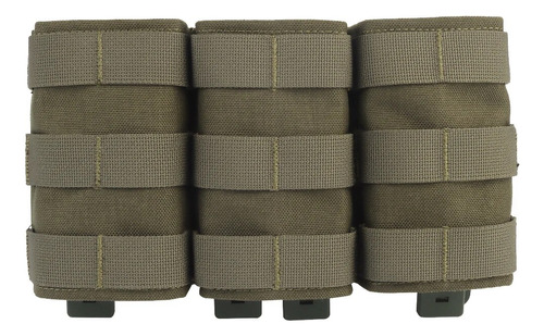 Porta Cargador Triple Para Rifle Táctico 7.62, Long Molle