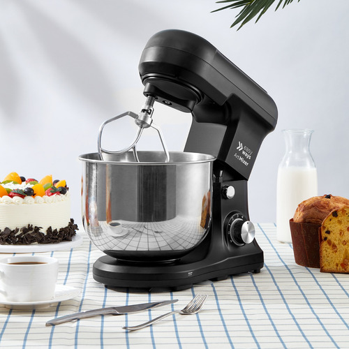 Imagen 3 de 3 de Batidora De Pedestal Planetaria Art Mixer 4,3 L Negro