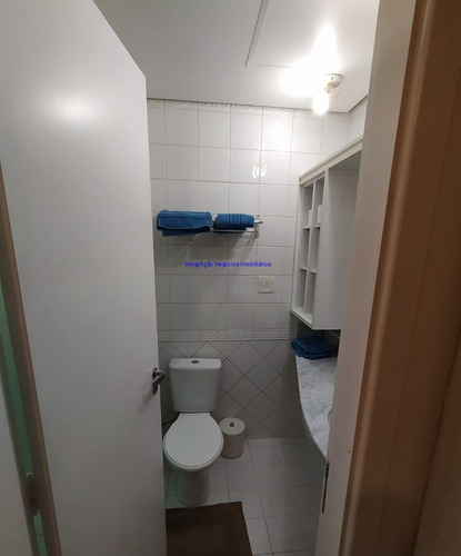 Imagem 9 de 12 de Apartamento Studio Mobiliado 26m², 01 Dormitório, 01 Banheiro E 01 Vaga Na Garagem. Condomínio Com Portaria E Segurança 24hrs. - 21090103 - 70037348
