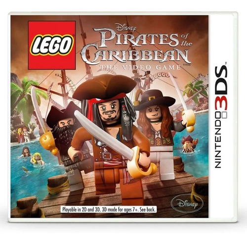 Jogo Lego Pirates Of The Caribbean Para Nintendo 3ds
