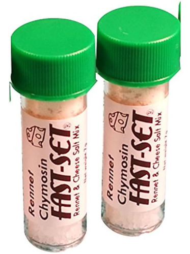 2 X Rennet Chymosin Fastset 7 Grams Mezcla Por 50 Litros De
