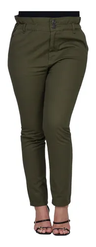 Cal a Clochard Feminina Jeans Sarja Cintura Alta El astico