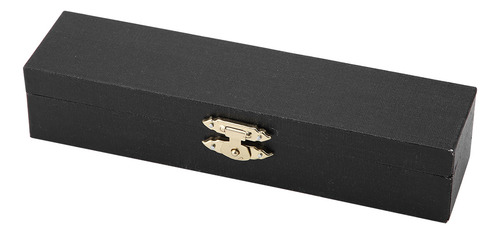 Modelo Musical Flauta Miniatura Replica Stand Y Estuche Oro