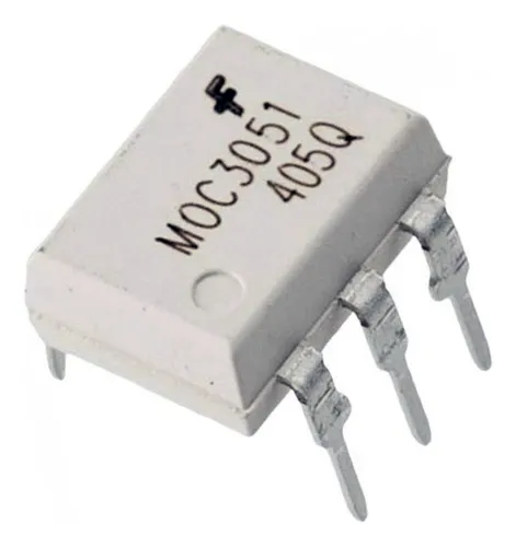 Moc3051 Optoacoplador Con Triac 600v Dip6